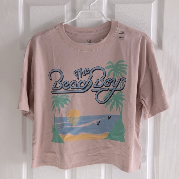 GAP Tops - Beach Boys Cropped T-shirt